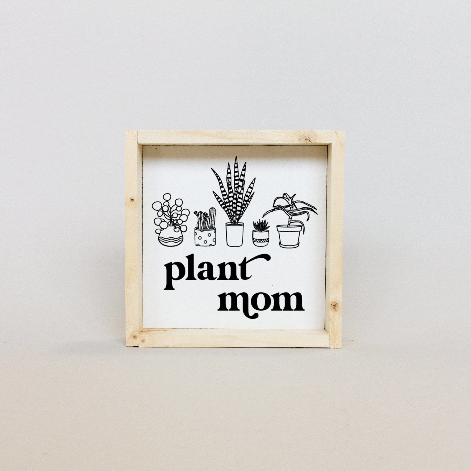 Plant Mom Wood Sign-7