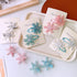 Snowflake Princess Collection: Children’s Hair Clip With Fabric Cover, All-In-One Hair Accessory Sets For Babies-0