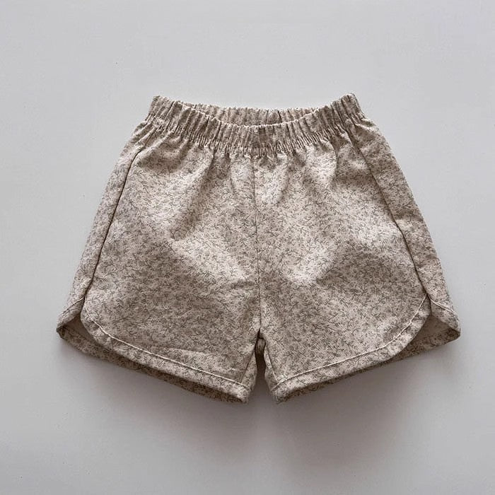 Summer New Arrival Baby Kids Unisex Casual Thin Solid Color Versatile Basic Shorts-10