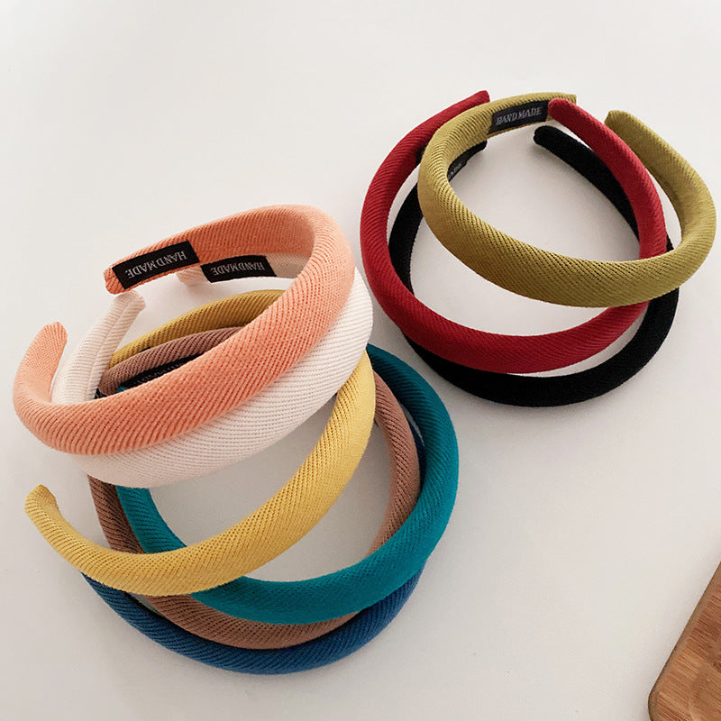 Adorable Solid Color Simple Headband Wholesale For 9 Colors-0