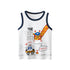 Baby Cartoon Print Pattern Sleeveless Crewneck Tops-0