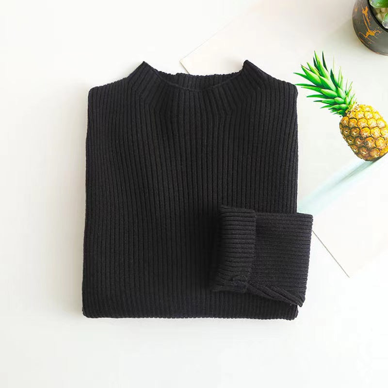 Kids Solid New Arrival Knit Sweater-15