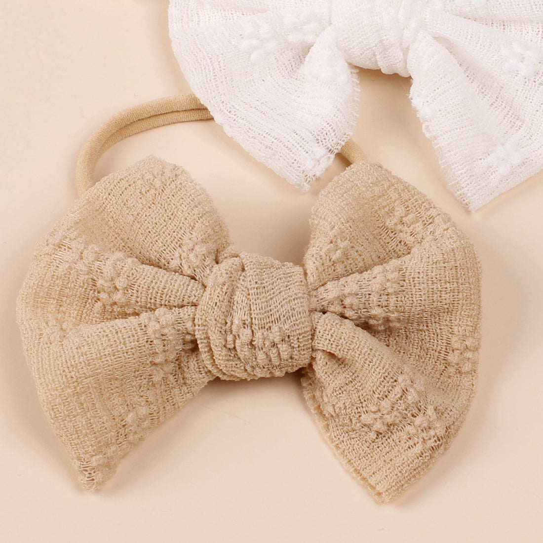 Baby Simple Style Bow Tie Hair Tape For Children-0