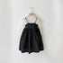 Baby Girls Solid Color Spaghetti Strap Princess Dress-1