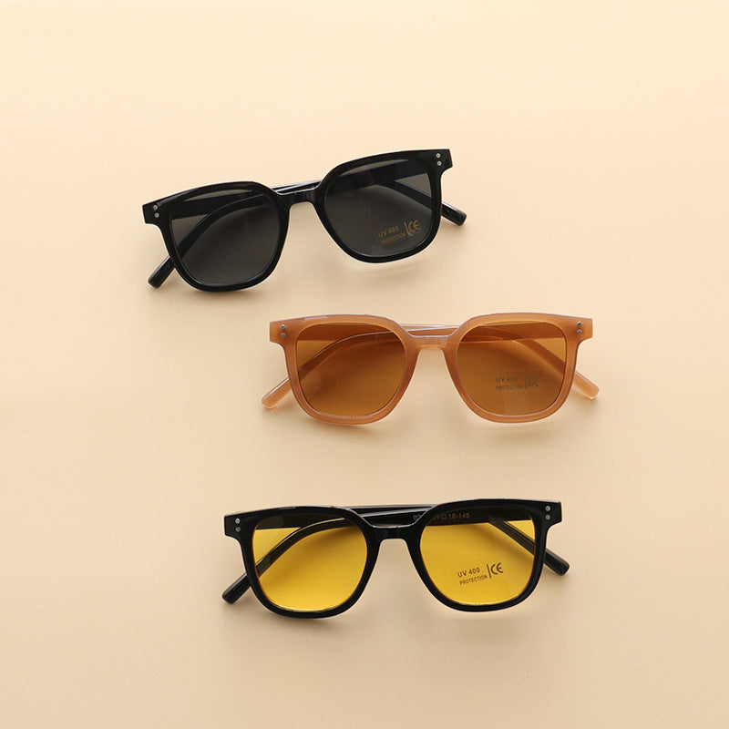 Kids Boy And Girl Simple Style Fashion Sunglasses Decoration-1