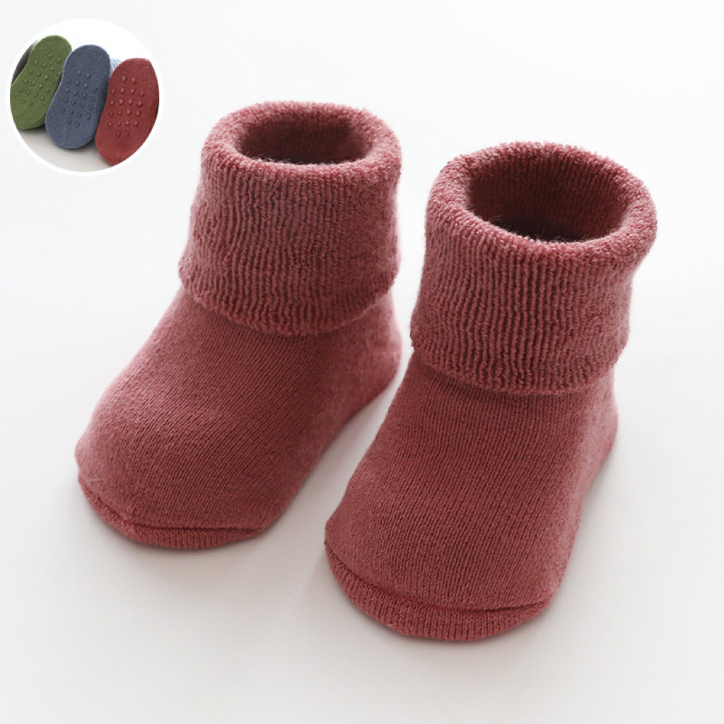 Baby Thickened Soft Cotton Anti-Slip Floor Socks-1