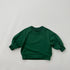 Baby Solid Color Long Sleeve Pullover Crewneck Hoodies-1