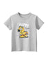 Boys’ Cartoon Digger Pattern T-Shirt In European And American Style-1