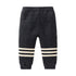 Baby Striped Pattern Casual Warm Leggings-1