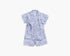 Baby Floral Print Belt Design Short-Sleeved Tops Combo Shorts Japanese Sets Pajamas-1