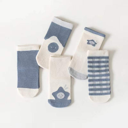 Spring Middle Tube Socks 1Lot=5pairs-4