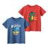 Boys’ Cartoon Pattern T-Shirts Set In European And American Style-0