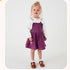 Embroidered Pattern Doll Neck Short & Dress Sets-0