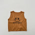 New Arrival Kids Unisex Crew Neck Sleeveless Thin Cartoon And Letters Print Top Vest-1