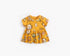 Baby Girls Cartoon Print Short-Sleeved O-Neck Dress In Summer-0