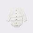 New Arrival Baby Cotton Knitting Solid Color Cozy Onesie-1