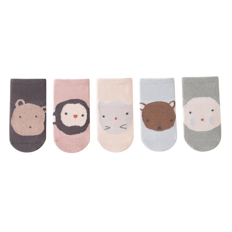 Comfy Cotton Cartoon Socks Non-Slip-1