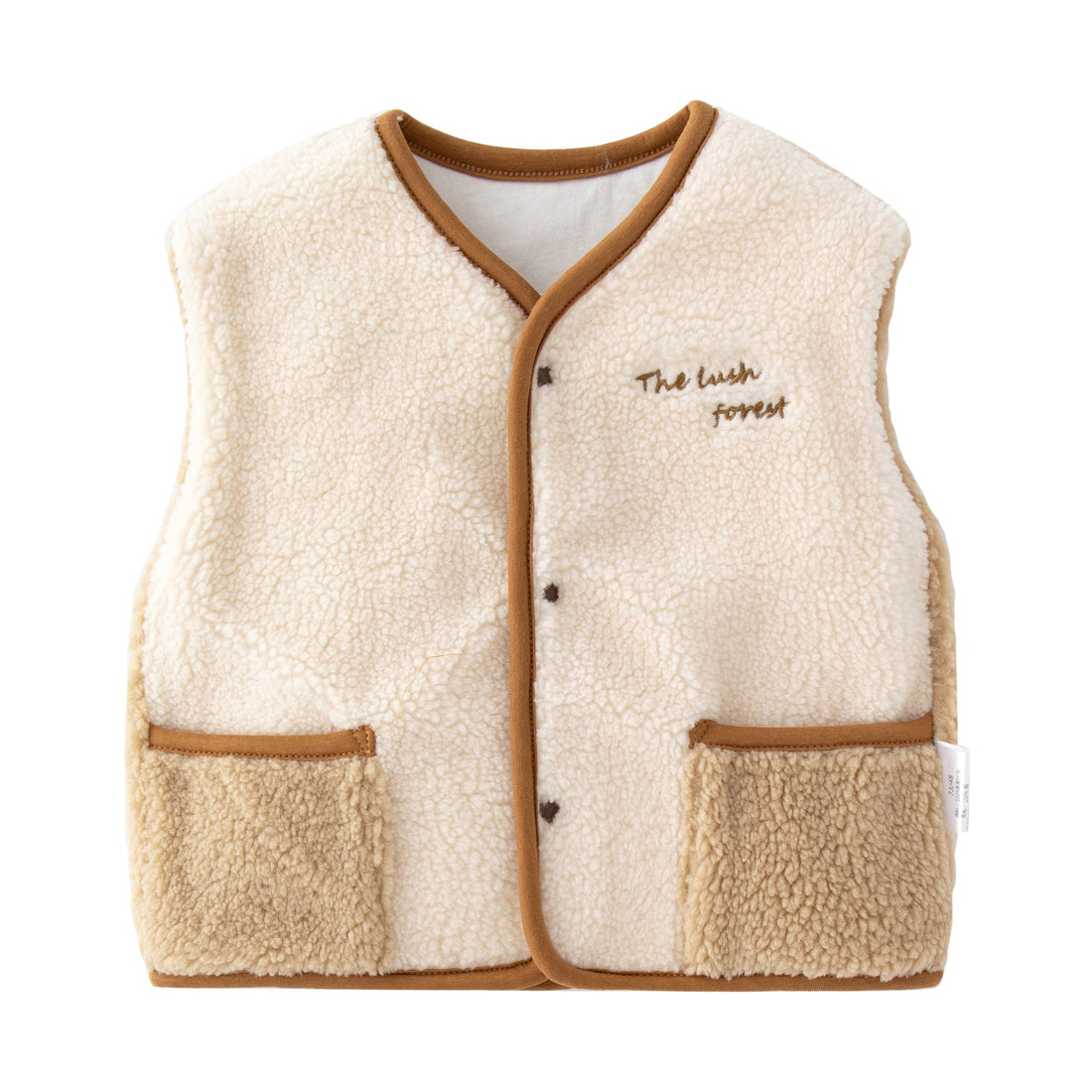 Baby Autumn New Style Lambswool Waistcoat-1