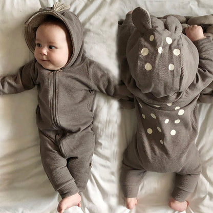 Adorable Deer Shape Fashion Romper Outfits-0