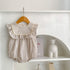 Baby Striped Pattern Sleeveless Princess Dress & Onesies-1