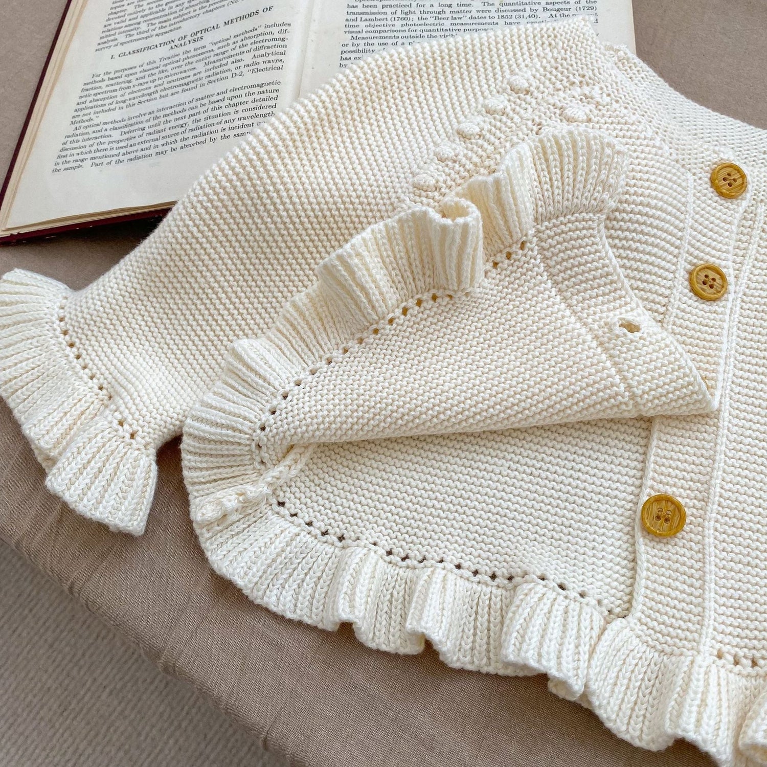 Infant Baby Girl In New Autumn Long-Sleeved Cardigan-1