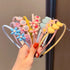 Girls 3D Flower & Heart Patched Design Simply Style Headband-0