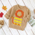 Baby Cartton Lion Emroidered Pattern Pullover Sweater-1