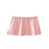 Baby Girl Basic Solid Color Sport Style Bottom Half Skirt With Inner Hem-1