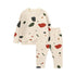 Baby 1pcs Print Pattern Tops Combo Trousers Underwear Cotton 2 Pieces Sets-1