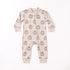 Baby Print Pattern Full Zipper Design Soft Comfortable Romper-2