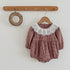 Fashion Lace Collar Long Sleeve Baby Onesies & Girl Dress-2