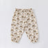 Children’s Summer Unisex Floral/Fruits/Animals Pattern Thin Breathable Pants – Home Kids Pajamas Trousers-2
