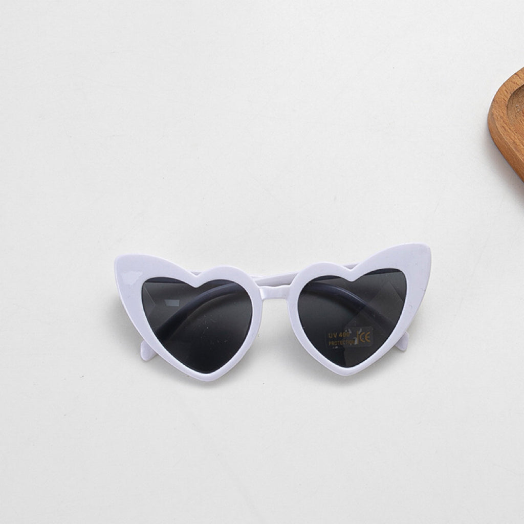 Kids Heart Shape Decoration Sunglasses-2