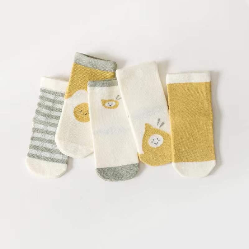 Spring Middle Tube Socks 1Lot=5pairs-1