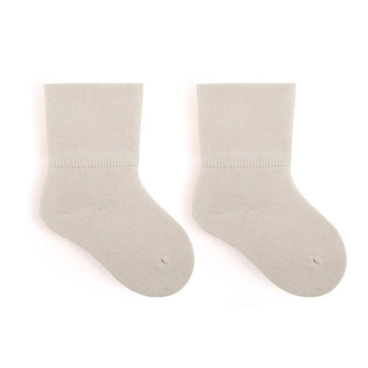 Baby Unisex Solid Color Breathable Mid-Calf Socks-2