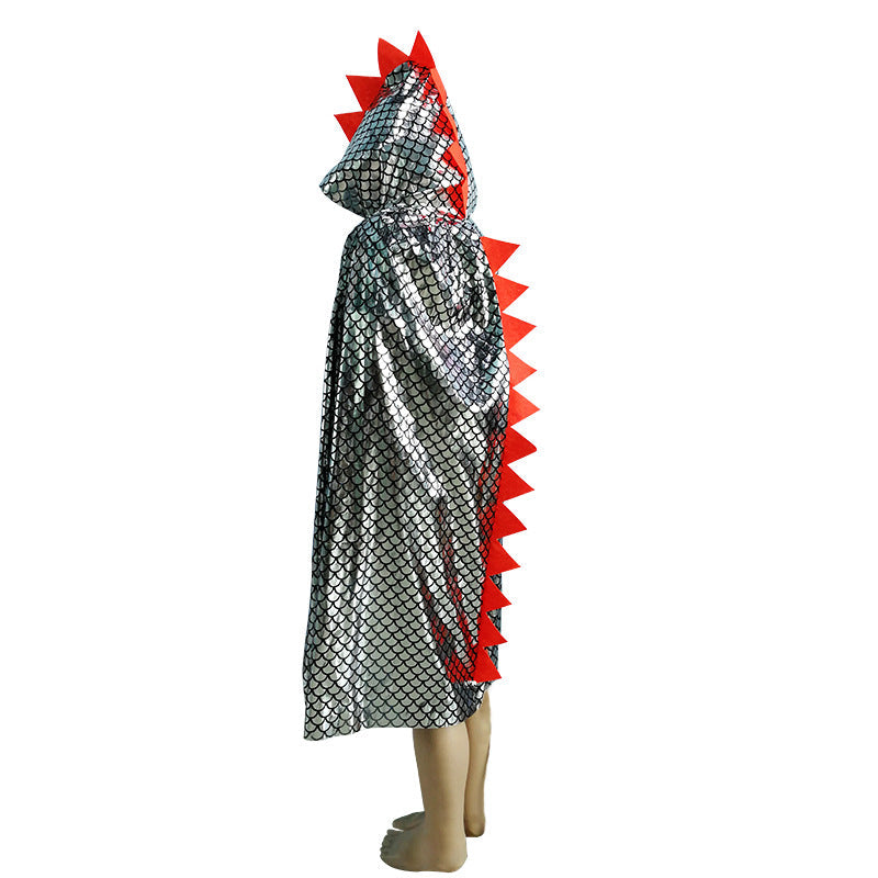 Halloween Animal Dinosaur Cape Little Witch Cape Decorative Props-2