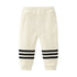 Baby Striped Pattern Casual Warm Leggings-2