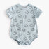 Summer New Arrival Baby Unisex Geometric Balls Print Short Sleeves Crew Neck Onesies-1