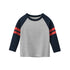 Boys Patchwork Shirt In Spring Autumn Winter-3