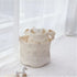 Baby Embroidered Pattern Baby Bottle Storage Basket-7