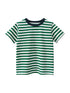 Boys’ Striped Pattern Casual T-Shirt In European And American Style-3
