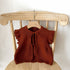 Baby Girl Solid Color Butterfly Sleeve Thin Style Cute Cardigan-3