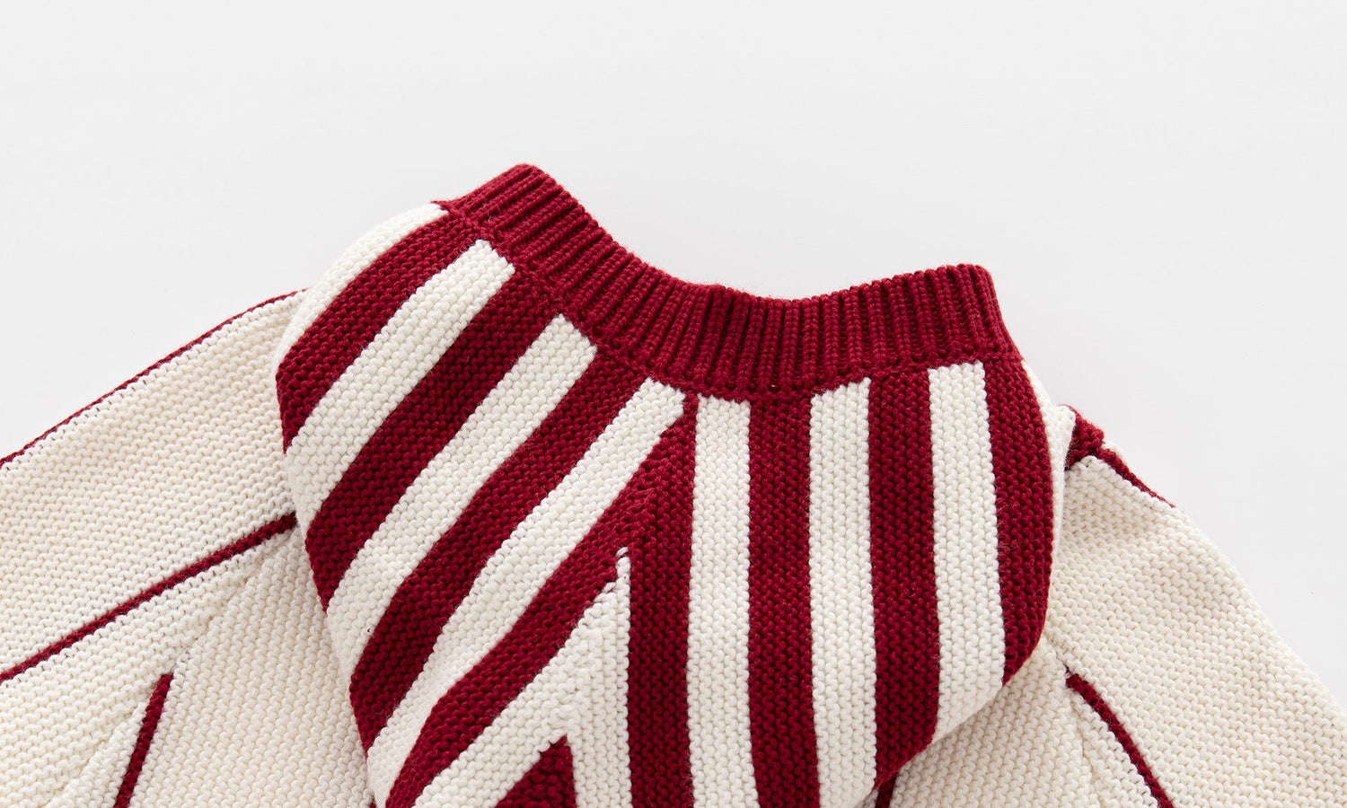 Baby Christmas Style Contrast Design Knitwear-3