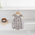 New Arrival Summer Baby Kids Girls Floral Pattern Thin Sleeveless Strap Onesies-2