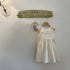 Summer Hot Selling Baby Kids Girls Sleeveless Hollow Out Collar Princess Dress-2