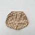 Summer New Arrival Unisex Argyle Geometric Pattern Cotton Shorts-1