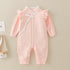 Chinese Style Knitted Rompers For Baby Girl-2