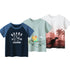 Boys’ Cartoon Pattern T-Shirts Set In European And American Style-2