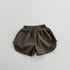 Summer New Arrival Unisex Casual Solid Color Cotton Shorts-1