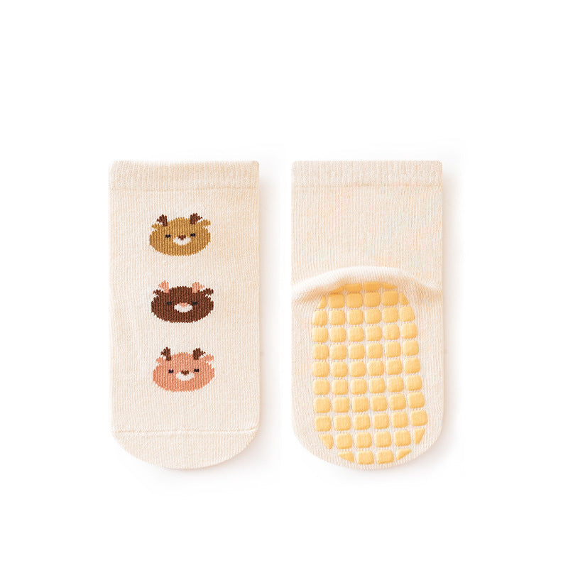 Baby Unisex Breathable Comfy Cartoon Socks Non-Slip-3